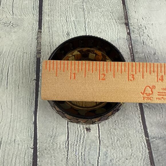 Partylite Global Fusion MOSAIC GLASS VOTIVE CANDLE HOLDER W/Candle Retired - Picture 6 of 12